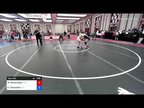 152-164 Lbs Rr Rnd 3 - Mali Richardson, Lancaster Alliance Wrestling Club (LAW) Vs Ella Yanuzzelli