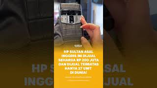 Download lagu HP Sultan Harga Rp 200 Juta, Dijual Terbatas Cuma 27 Unit di Dunia mp3
