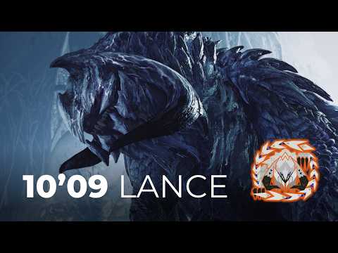 MH Wilds |  Arch Tempered Arkveld | Lance Speedrun | 10'09 | PS5 Pro