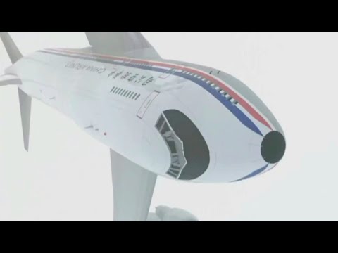 China Airlines Flight 006 - Landing Animation