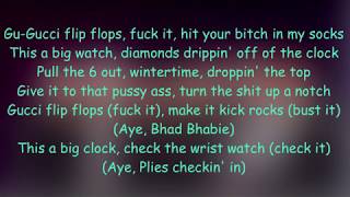 Gucci Flip Flops REMIX - Bhad Bhabie ft Snoop Dogg &amp; Plies // lyrics