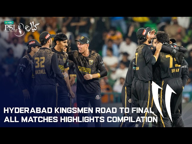 Hyderabad Kingsmen Complete PSL Campaign 🏏 | Match 01 To Final Highlights | HBL PSL 11 | MZB1K