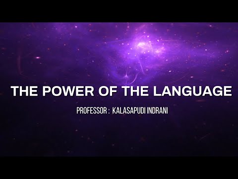 The power of the language 🗣️ Indrani Kalasapudi | #learnenglish  #language #trendingvideo