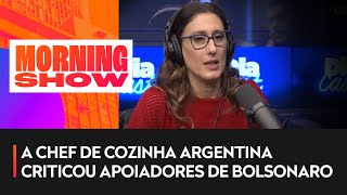 ‘Escrotos ou burros’: Bolsonaristas se revoltam com fala de Paola Carosella