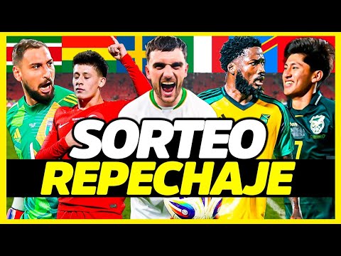 ÚLTIMOS BOLETOS AL MUNDIAL: ASÍ QUEDÓ EL SORTEO DEL REPECHAJE | ¿QUIÉNES CLASIFICARÁN?