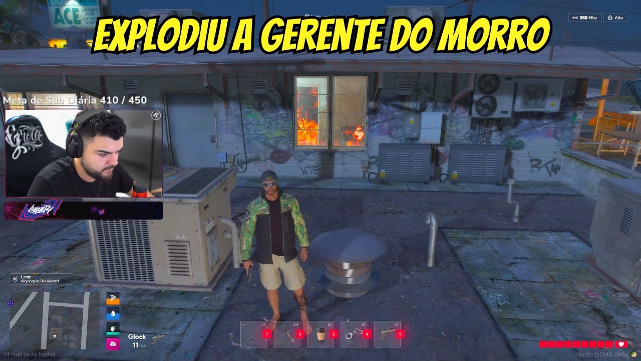 RED BEIRAMAR INVADE FAVELA E SEQUESTR4 A GERENTE no GTA RP! (LUQUET4)