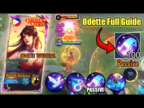 100%!! Master Odette Like a Pro in 2025 | Best Build & Easy Tutorial for Beginners