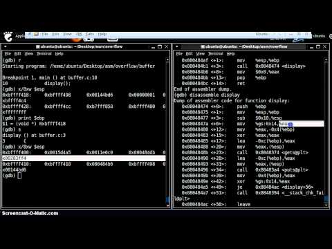 Assembly programming  understanding buffer overflows part 1