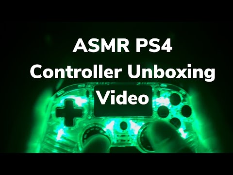 PS4 SeeThru Controller Unboxing- ASMR