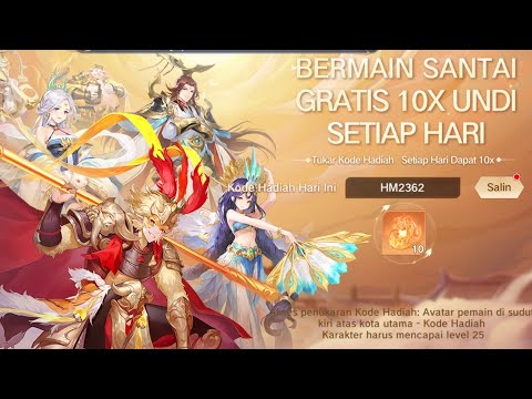 LV 25 FREE GACHA 10X SETIAP HARI🔥, APAKAH JENDRAL MERAH ITU NYATA - Monkey King Arena Of Heroes
