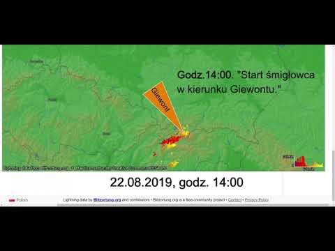TATRY PO MĘSKU - Analiza burzy na Giewoncie (22.08.2019)