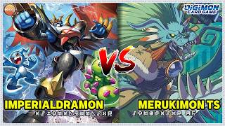 Imperialdramon VS Merukimon TS | AD-01 | Digimon Card Game & TCG