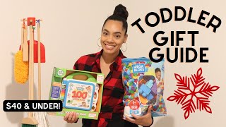 AFFORDABLE GIFTS FOR TODDLERS | $40 & UNDER!!