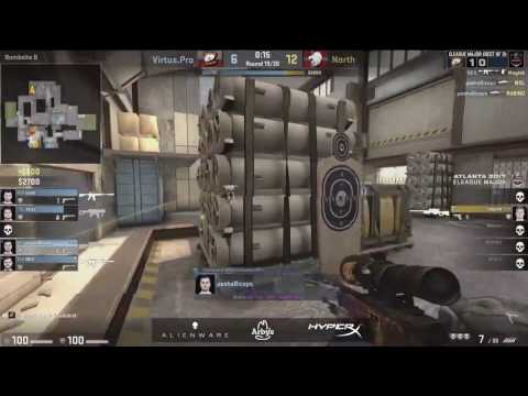 ELEAGUE major | Pashabiceps 4 kills with AWP on cache