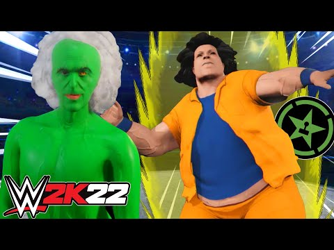 We Create the WEIRDEST Custom Characters in WWE 2K22