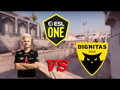 Dupreeh POV (Astralis) vs Dignitas - dust2 - 21-10 - ESL One Road to Rio