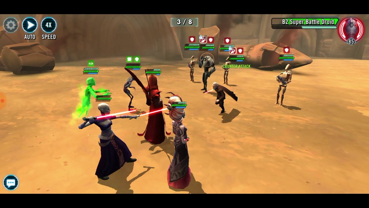 Assault battle - Secret and Shadows - CT1 - with commentary