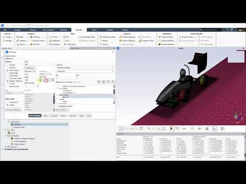 Aerodynamics of a FSAE Car - Post processing in Fluent - Part 5