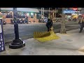 Pattaya Law Enforcement Cleans Up Illegal Encroachment On Pattaya Beach By Vendors