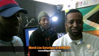 KliqueRadio.com: "Beyond Da Scenes" Inside The Klique Radio Studio Footage