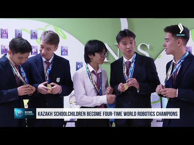 Қозоғистон ўқувчилари робототехникадан тўрт марта дунё чемпиони бўлди