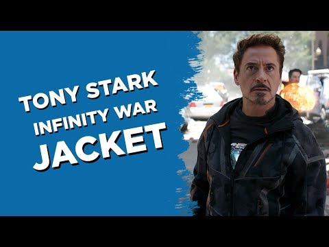 Tony Stark Infinity War hoodie jacket