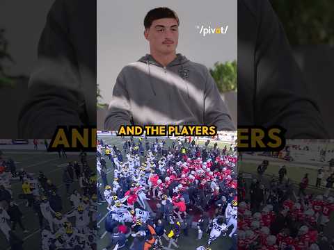 Michigan Ohio State rivalry- nothing like it in college football says Colston Loveland