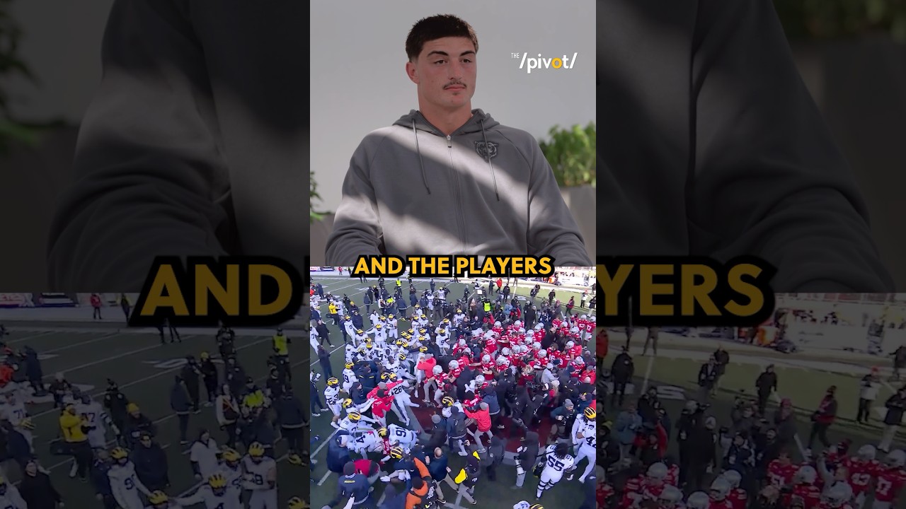 Michigan Ohio State rivalry- nothing like it in college football says Colston Loveland