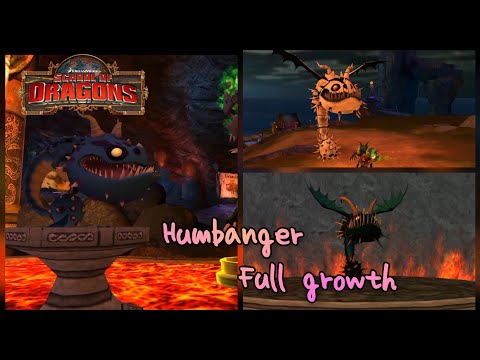 New hybrid Humbanger Full growth - School of Dragons