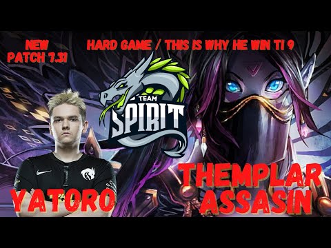 TSpirit.Yatoro [ Templar Assassin ]  Hardgame /this is why he win TI 9