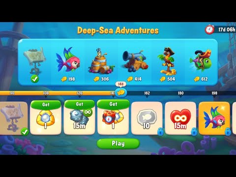 @Fishdom Merge Levels Deap-Sea Adventures 🐡 148