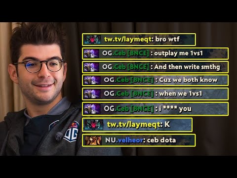 OG.Ceb being SAVAGE in pubs - HOT DOTA, 7Mad DOTA! DOTA 2