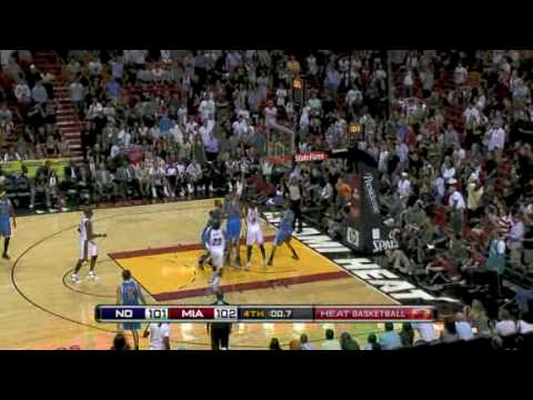 Miami Heat vs New Orleans Hornets (102 - 101) November 22, 2009