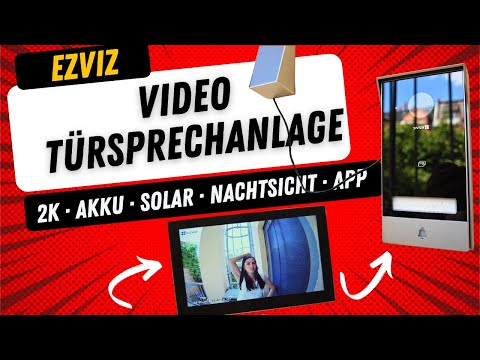 Unboxing & Test: EZVIZ EP7 Video-Türsprechanlage mit Akku  /moschuss.de