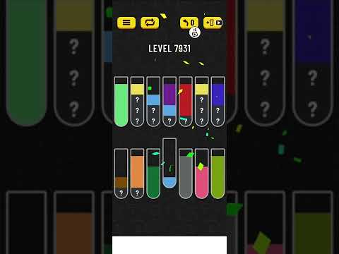 water sort puzzle level 7931