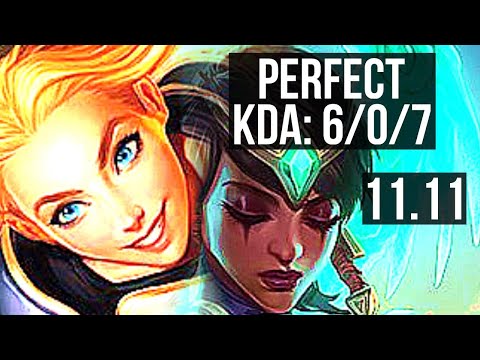 LUX & Varus vs KARMA & Seraphine (SUPPORT) | 6/0/7, Rank 7 Lux, 900+ games | EUW Challenger | v11.11