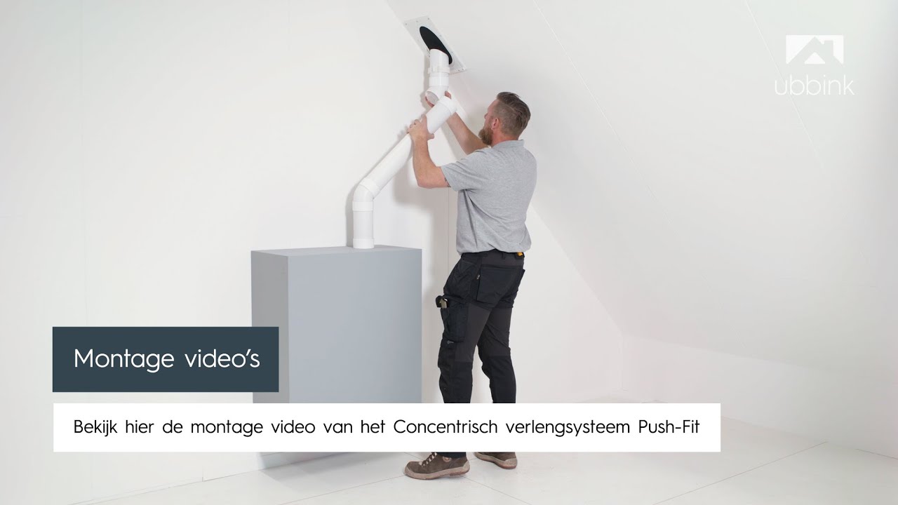 Concentrisch verlengsysteem Push-Fit