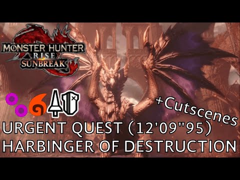 PRIMORDIAL MALZENO FIRST HUNT & ARMOR SHOWCASE - Monster Hunter Rise: Sunbreak - Primordial Malzeno