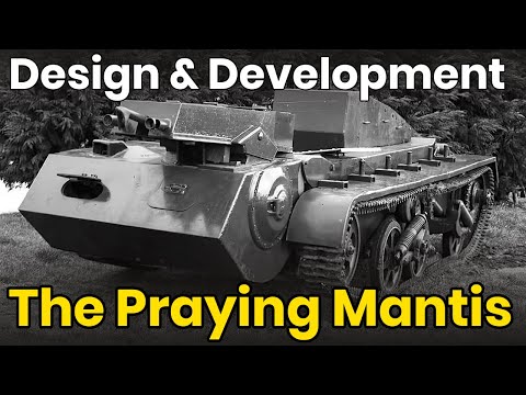 The Praying Mantis - Tank Design & Development - Rare Pictures and Footage