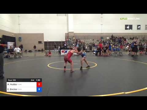 2018 Women's National /Novice Girls 90 RR Rnd 3 - Ashten Hubbs (Team) Vs. Ellianna Enciso (Team).m