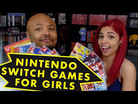 Part of a video titled BEST NINTENDO SWITCH GAMES FOR GIRLS! - YouTube