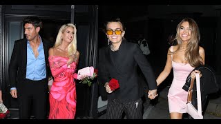 Selling Sunset's Emma Hernan And Chrishell Stause Step Out For Valentine's Day Dinner in LA!