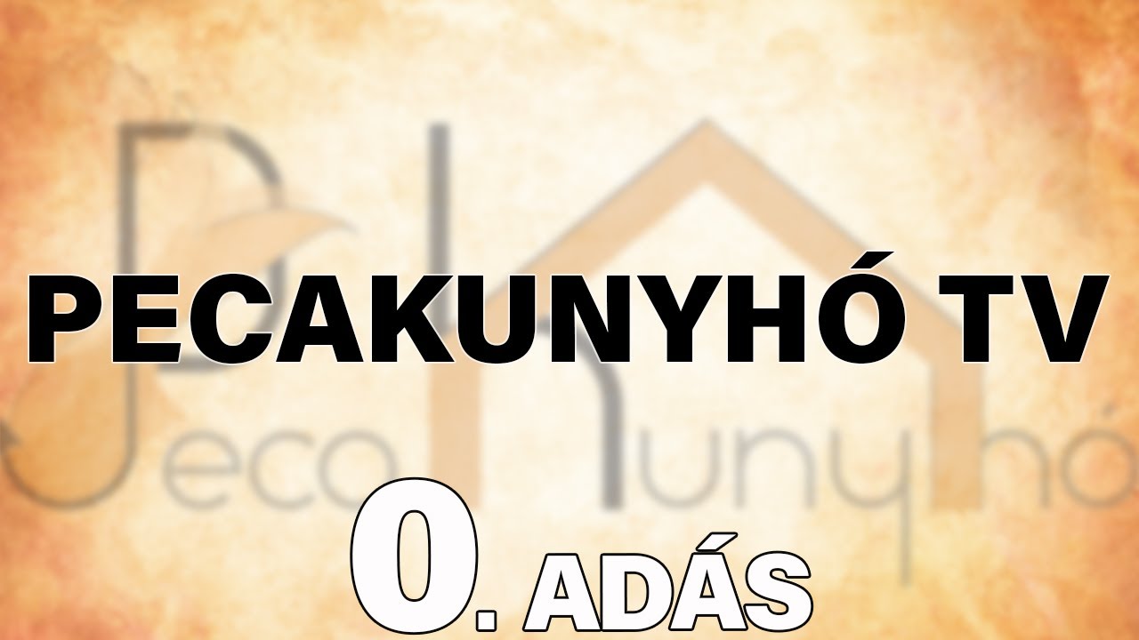 Pecakunyhó TV - 0. ADÁS + AJÁNLÓ