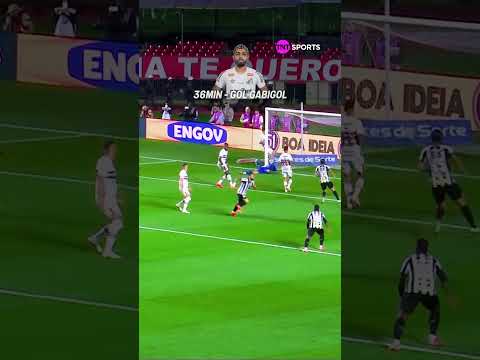 GABIGOL “RESPONDEU” O GOL DE LUCIANO 1 MINUTO DEPOIS NO SAN-SÃO #shorts