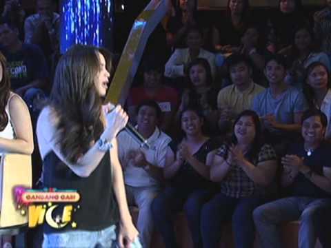 Arci Munoz sings "Sweet Child Of Mine" on GGV