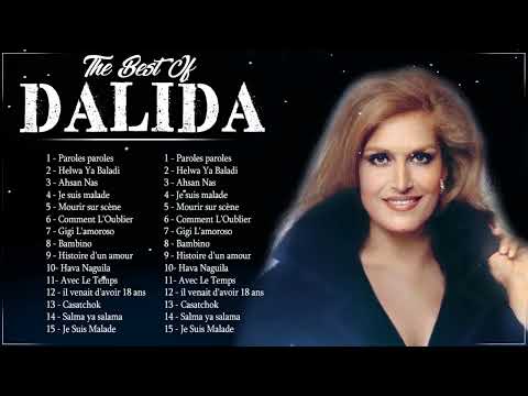 DALIDA Plus Belles Chansons 2022 - Les Meilleurs Chansons de DALIDA - DALIDA  Best Of Album2022