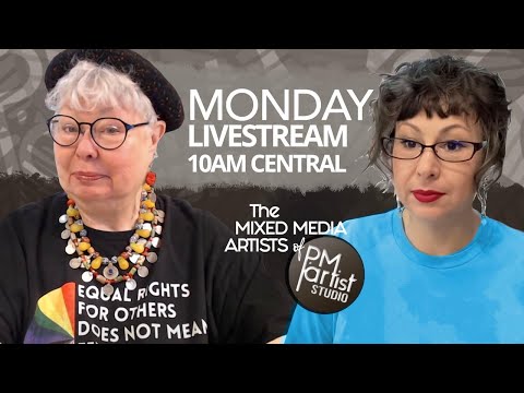 ⚪️ MONDAY Mixed Media Mariah Making Mayhem or Magic?