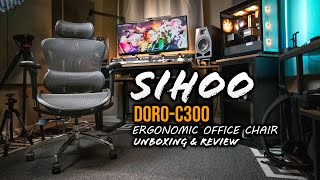 SIHOO Doro-C300 Ergonomic Office Chair Full Unboxing & Review