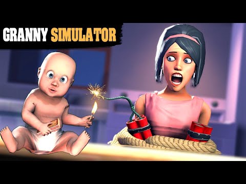 NE RESTEZ JAMAIS SEUL AVEC UN ENFANT ! - GRANNY SIMULATOR