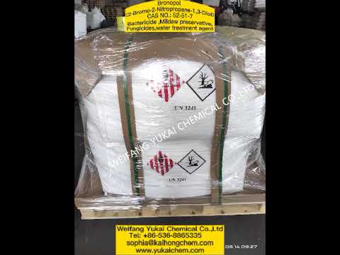 Bronopol (2-Bromo-2-Nitropropane-1,3-Diol)CAS NO.: 52-51-7 Biocide for water treatment, coating